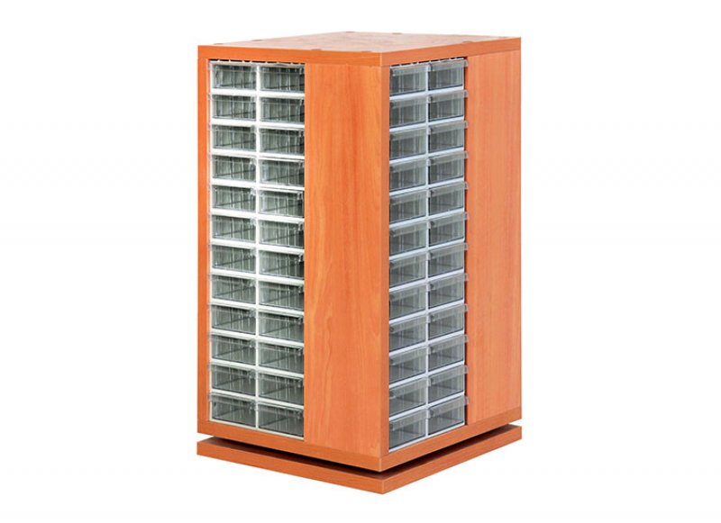 ÇEKMECELİ DÖNER AHŞAP DOLAPLAR